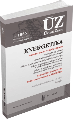 Levně ÚZ 1655 Energetický zákon, Zákon o podporovaných zdrojích energie, Zákon o hos