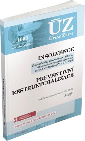 Levně ÚZ 1663 Insolvence