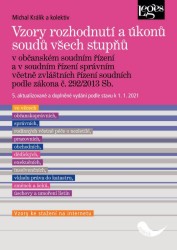 Vzory rozhodnutí a úkonů soudů všech stupňů | KRÁLÍK, Michal