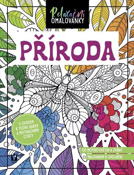 Relaxační omalovánky - Příroda