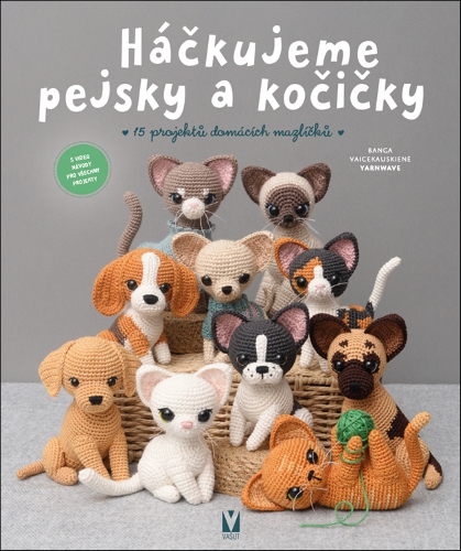 Levně Háčkujeme pejsky a kočičky