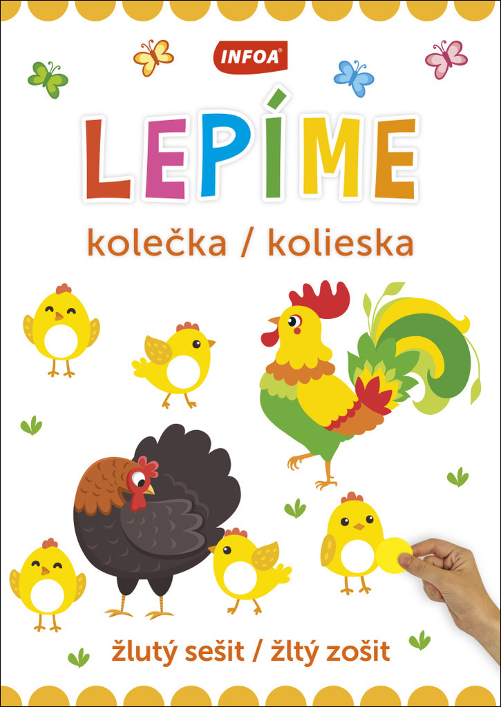 Levně Lepíme kolečka - žlutý sešit
