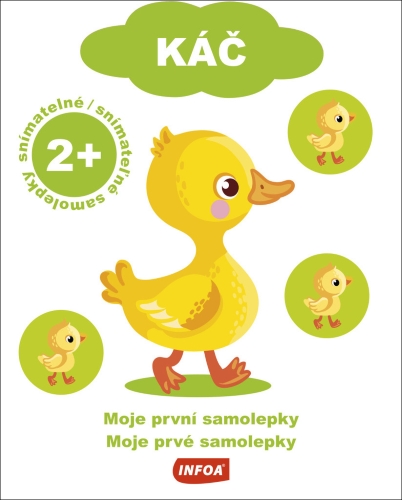 Levně Moje první samolepky - Káč
