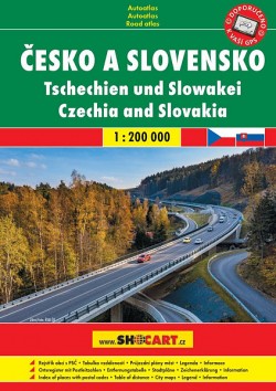 Levně Česko a Slovensko 1:200 000 / autoatlas