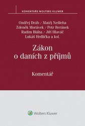 Zákon o daních z příjmů | MORÁVEK, Zdeněk, DRÁB, Ondřej, NEŠLEHA, Matěj