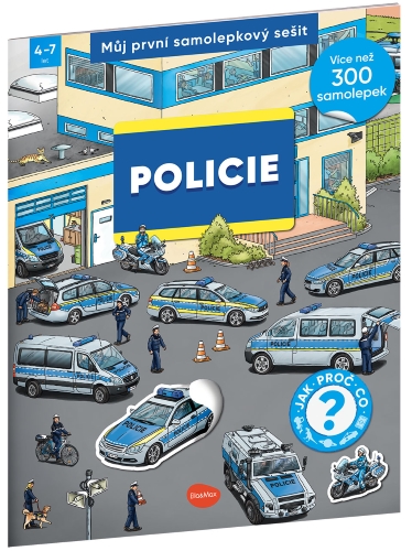 Levně Můj první samolepkový sešit – POLICIE