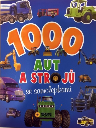 Levně 1000 aut a strojů se samolepkami