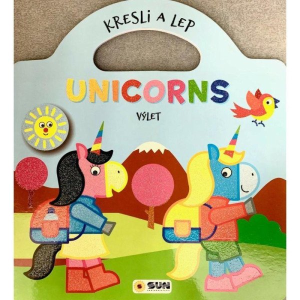 Levně Kresli a lep - UNICORNS - Výlet