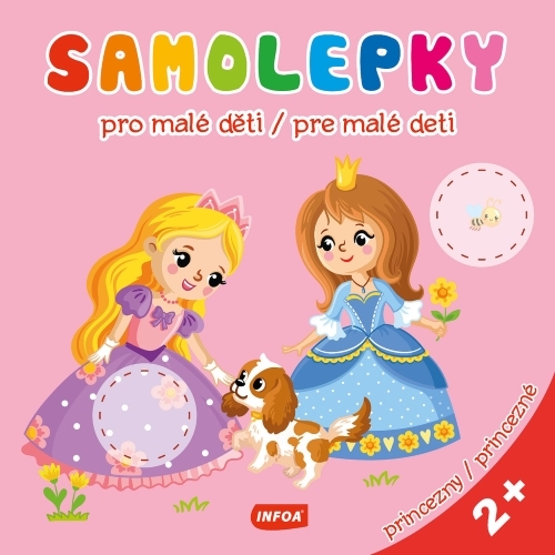 Levně Samolepky pro malé děti - princezny