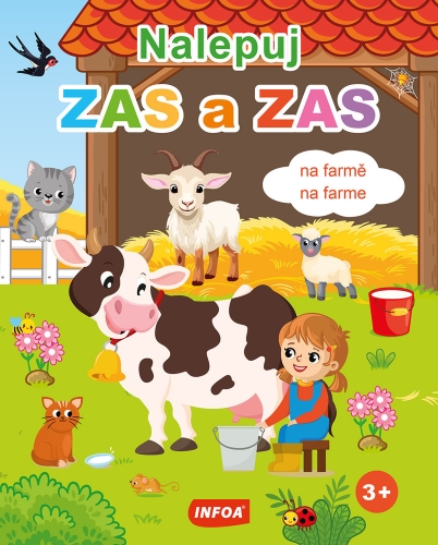 Levně Nalepuj ZAS a ZAS na farmě