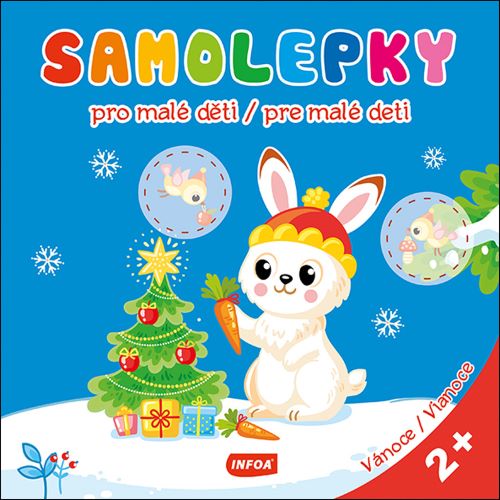 Levně Vánoce/Vianoce - Samolepky pro malé děti/pre malé deti