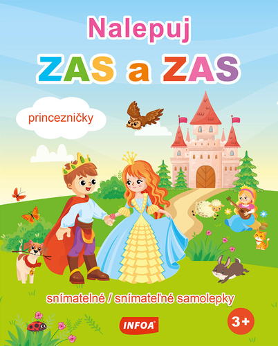 Levně Nalepuj ZAS a ZAS - Princezničky