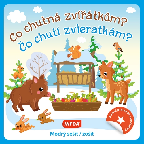Levně Co chutná zvířátkům? - modrý sešit