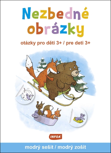 Levně Nezbedné obrázky modrý sešit