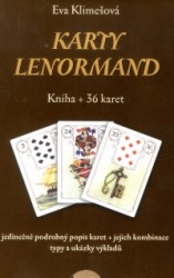 Karty Lenormand - Komplexní učebnice vykládání | KLIMEŠOVÁ, Eva