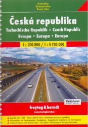 Autoatlas Česká republika 1:200 000, Evropa 1:500 000 