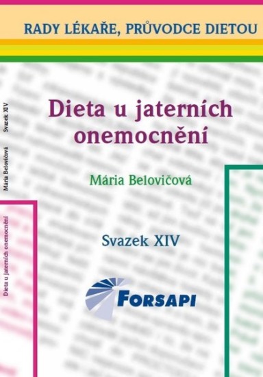 Dieta u jaterních onemocnění | BELOVIČOVÁ, Mária