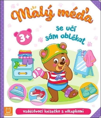 Levně Malý méďa se učí sám oblékat
