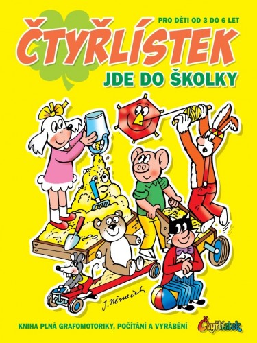 Levně Čtyřlístek jde do školky