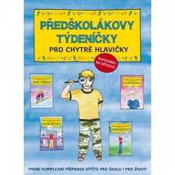 Předškolákovy týdeníčky pro chytré hlavičky | TAUTOVÁ, Věra, MARTINCOVÁ, Jana